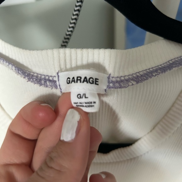 Cream tank dress Garage. Size Large. Great condition - Picture 2 of 3